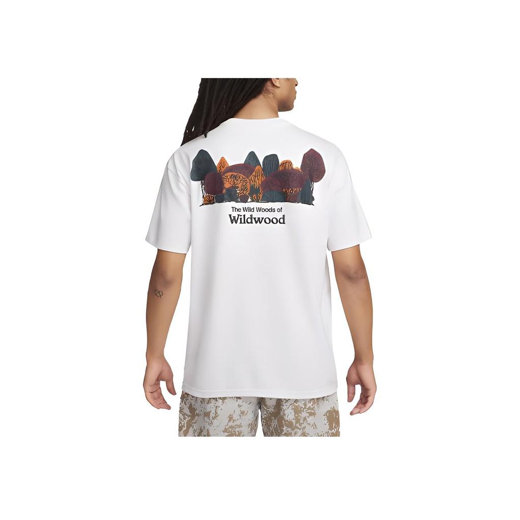 Nike ACG Letter Print Pattern Crew Neck Short Sleeve T-Shirt Men Tops White FJ1131-121