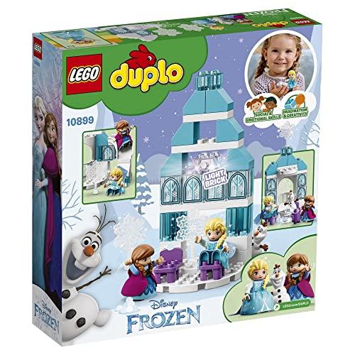 LEGO (LEGO) Duplo Frozen Light-Up! Elsa's Ice Castle Christmas Gift 10899 Toy Blocks Present for Toddlers and Babies Castle Doll Boys and Girls Ages 2