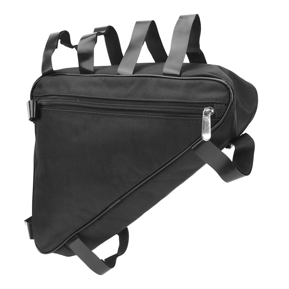 Mountain Bike Triangular Bag Oxford Cloth Bicycle Cycling Hanging Front Fixed Tool PocketGoods Triangular Bag