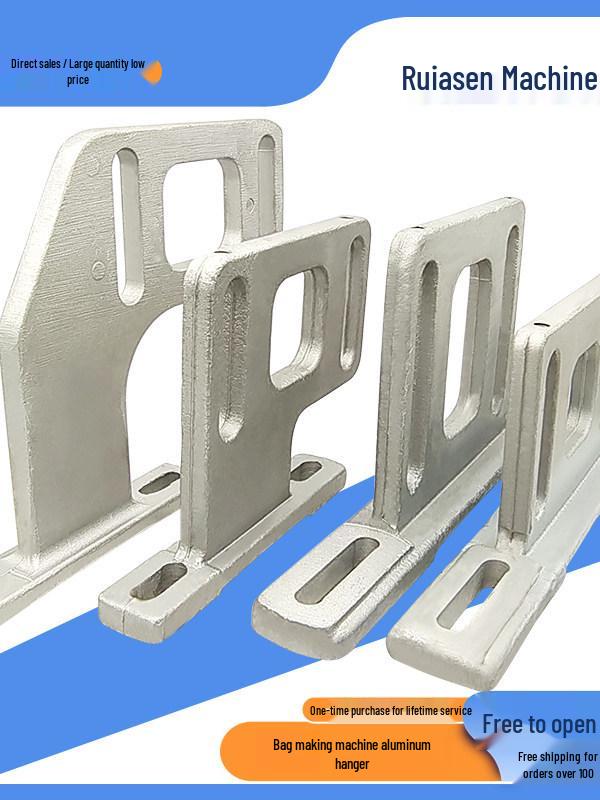 Pillow Packaging Machine Parts: Mold, Aluminum Hanger, Bag Maker, Hook, Fixing Bracket