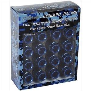 

KYO-EI LEGGDURA RACING Shell Type Lock & Nut Set (RL53) M12 x P1.25 Blue RL53-13U
