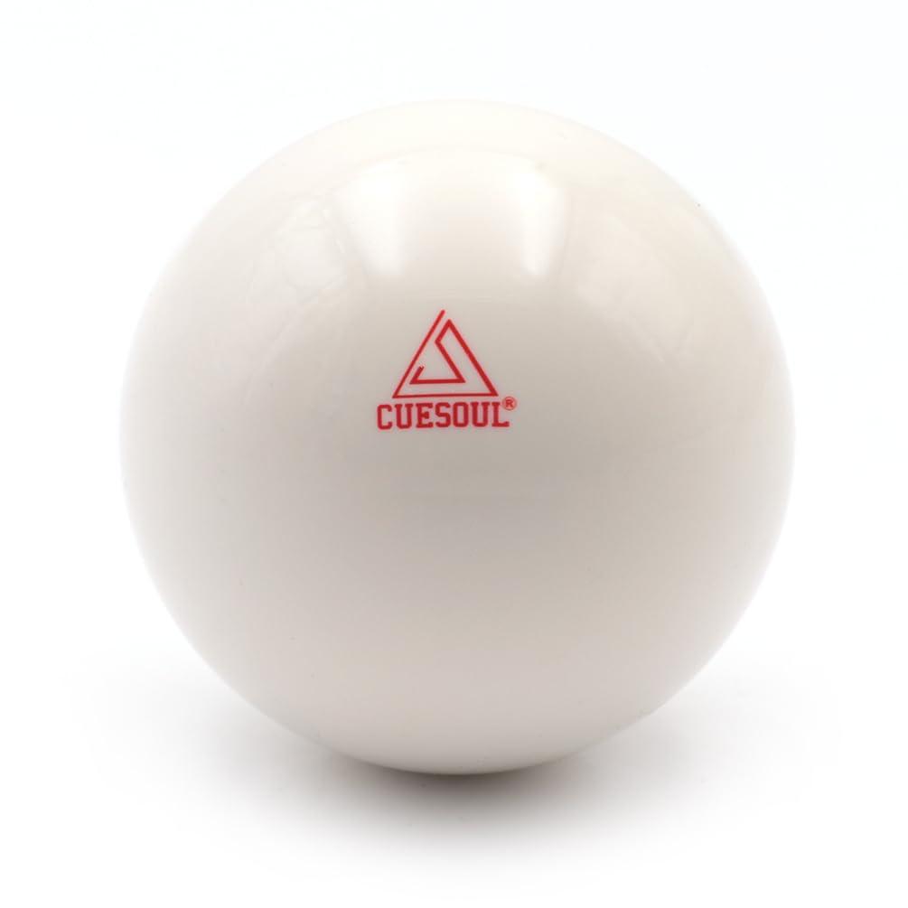 

CUESOUL 6 унций Прочный 2 1/4 Смола Бильярдный шар для тренировок, Белый (BC001)