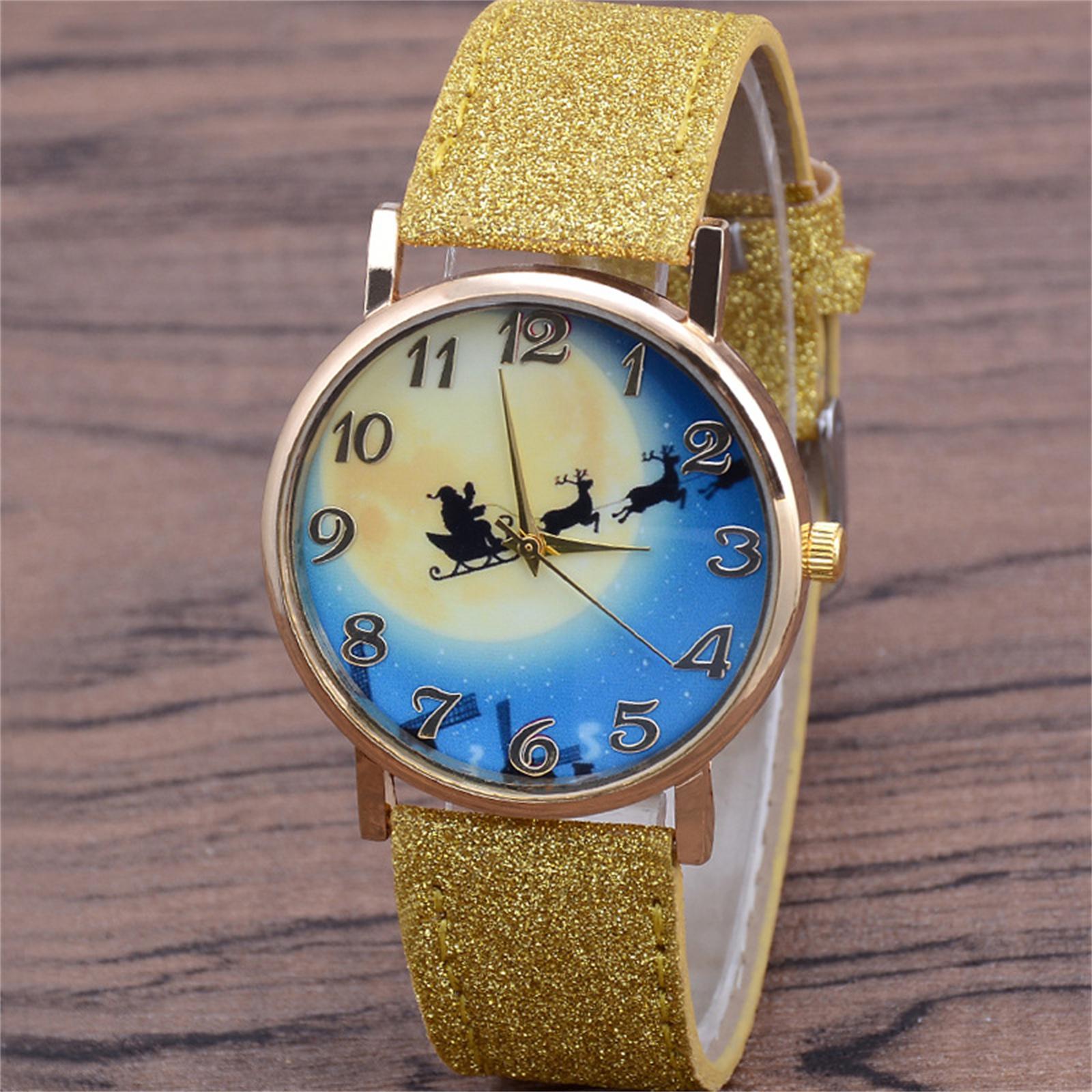 

Женские модные кожаные часы One Size