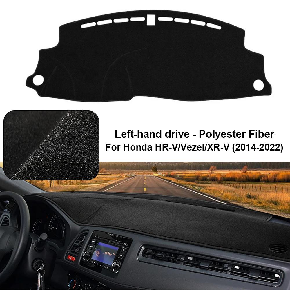 Anti-UV Dashboard Cover Pad for 2014-2022 Honda HR-V Sunshade Protector Non-Slip Dash Mat Interior Moulding