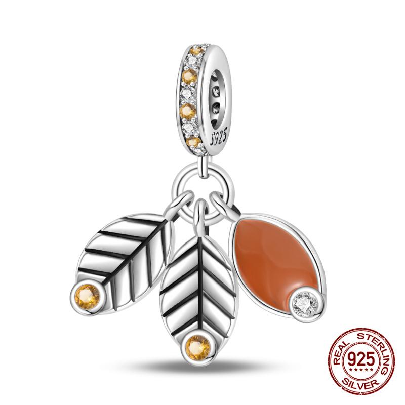 Fit Originalbracelet Coffee Collection Beaded Candy Coffee Pendant Charm Diy Jewelry Making Women Giftcopper