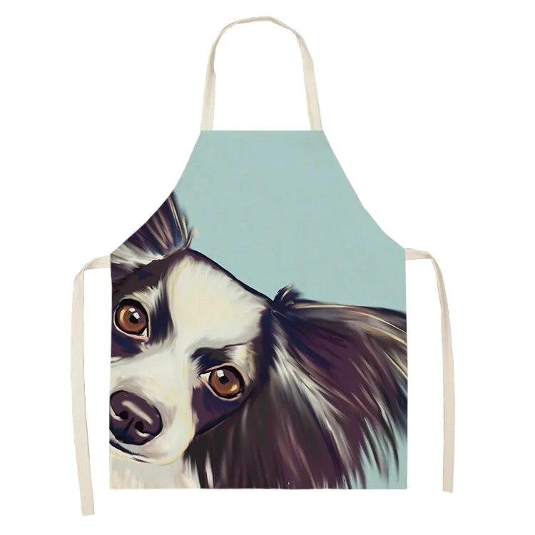 Household Kitchen Apron Nordic Polyester Animal Series Apron Polyester Overalls Adult Apron Polyester Material Apron