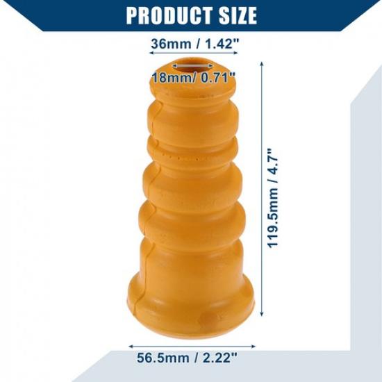 2 Pcs Car Suspension Strut Bumper Bump Stop For Mazda 3 2004-2012 No.4M515K570AA