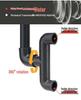 Rotating Aquarium Wave Maker: Adjustable, Colorful Water Flow for Coral Reef Tanks