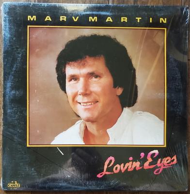 LP Record MARV MARTIN - Lovin' Eyes CR1703 Castle Records 1982 US Folk Used