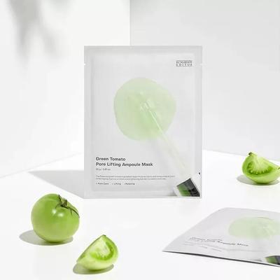 Green Tomato Pore Lifting Ampoule Mask 23g *10ea, Moisturizing,Korean Cosmetics, Kbeauty, Sample