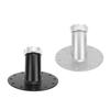 45 Degree Fuel Cell Filler Neck with 12 Bolt Steel Base Aluminum Cap 1.5in Inner Diameter