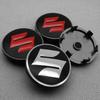 4pcs 56mm 60mm Car Hub Cover Wheel Sticker Decoration Badge Decal For Grand Vitara Sx4 Swift Alto Jimny Accessories