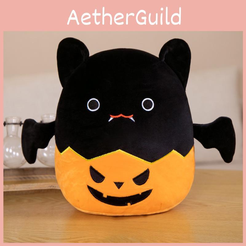 Cute Halloween Bat Pumpkin Plush Toy For Kids' Birthday And Home Decoration