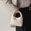Hand-Woven Women's Summer Handbag: High-End Niche Design, Versatile for Shoulder and Vegetable Basket Style