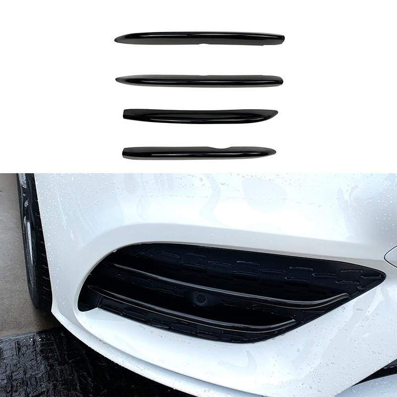For Mercedes-Benz CLA W118 C118 Cla200 260 2020+ Front Bumper Grille Trim Air Knife Modification