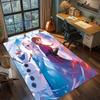 Elsa and Anna: A Dream Fantasy Rug Carpet Large Area Rug Non Slip Washable Floor Mat Gamer Room Bedroom Home Decor