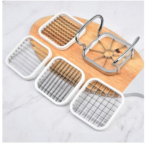 

Яблокорезка из нержавеющей стали, пятисекционная решетчатая резка, картофелерезка, резка для фруктов, огурцов, редиса