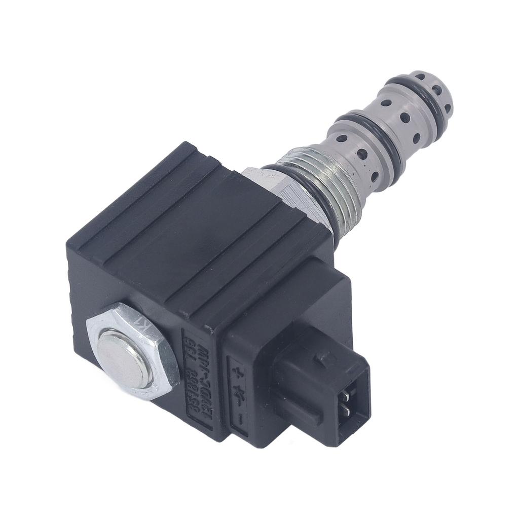 Magnetventil AGP019?02?01 12 V 2-poliger Ersatzstecker aus legiertem Stahl für Traktor von Massey Ferguson