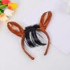 Halloween Horse Costume Accessory Includes Horse Ear Headband Tail for Kid Adult Masquerade Cosplay Christmas Role Play