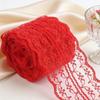 Water Soluble Lace 4cm Width Ideal For Clothing Sewing Craft Projects And Decorative Use Polyester Fabric