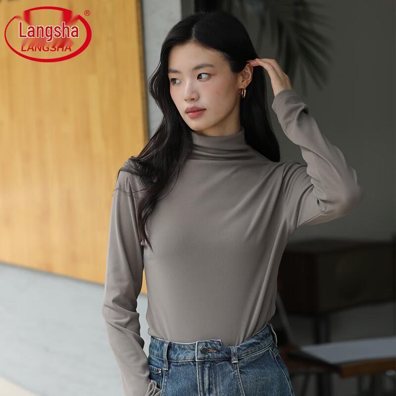 Lasa Women's High-Neck Long Sleeve Base Layer Top