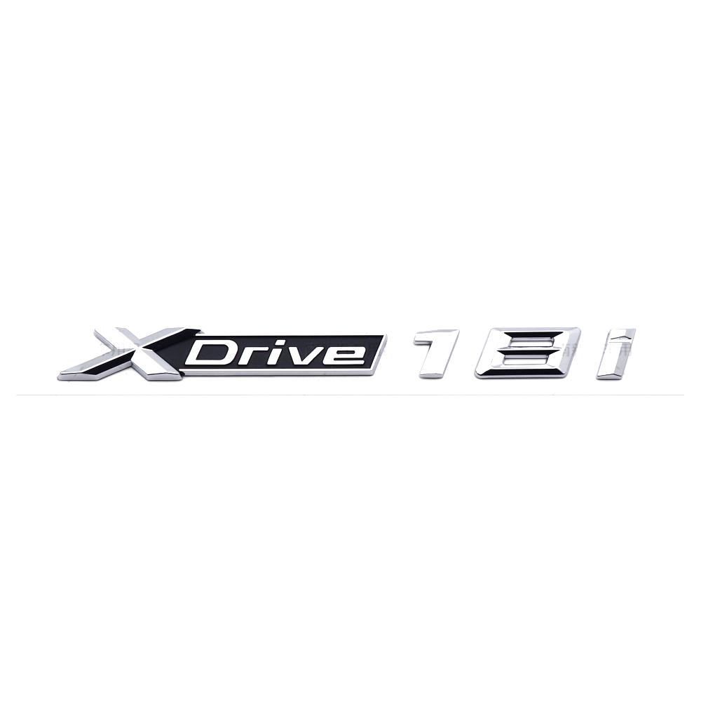 

Car Body Trunk Emblem Sticker Xdrive 18i 20i 23i 25i 28i 30i 35i 40i 45i 48i 50i 55i Badge for BMW E90 F39 E46 E60 F10 X3 X5 X6
