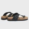 Ruizu Cork Slippers: Trendy Korean-Style Unisex Summer Beach Sandals & Casual Flip Flops