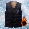 Winter new outer wear sleeveless vest vest men's vest jacket