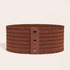 Women’s Elastic Wide Waist Belt Retro Classic Style Statement Piece Match for Long Shirts and Dresses