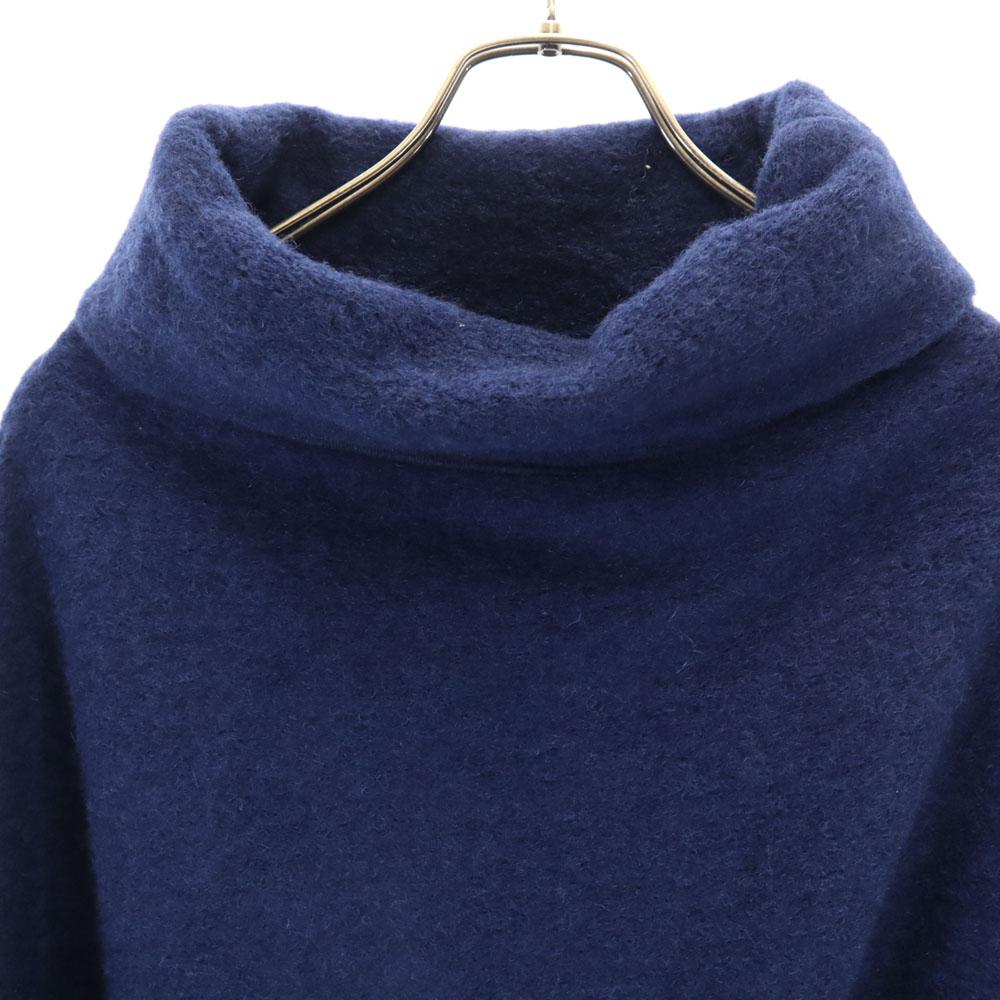 Unused Ground Y Wool Blend Made In Japan Poncho 1 Navy Tagged Women Used