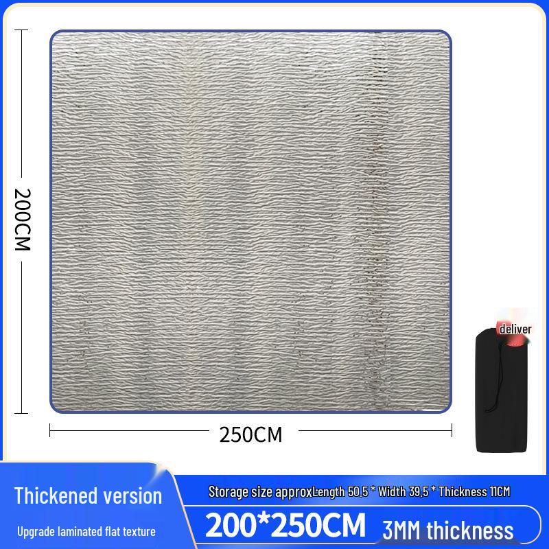 Waterproof Outdoor Camping Mat: Thick, Moisture-Proof, Portable Picnic & Sleeping Pad