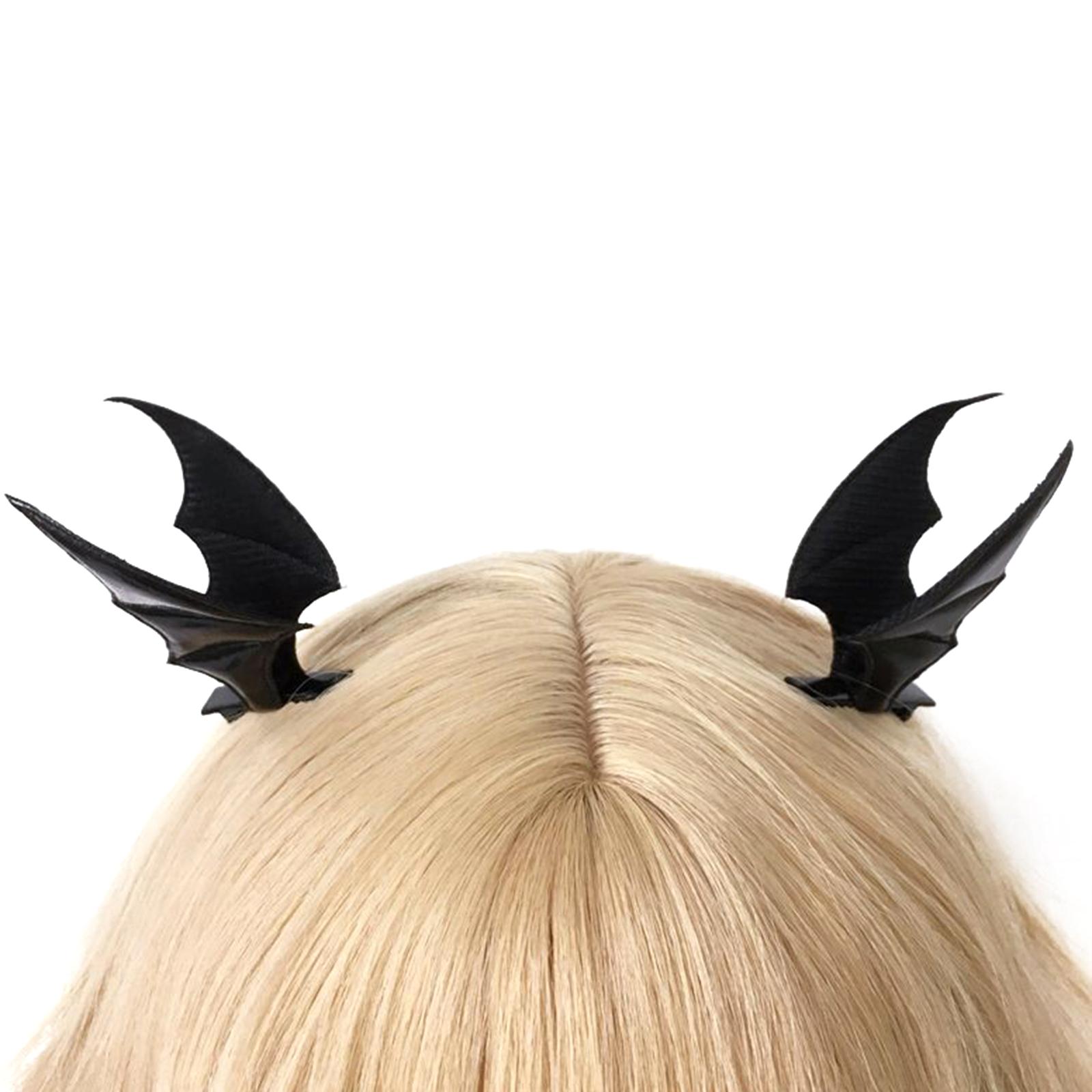 

Devil Wing Hair Clip Lolita Hair Clip Black Butterfly Hair Clip Butterfly Barrettes Bat Wing Hair Clip Goth Barrettes C