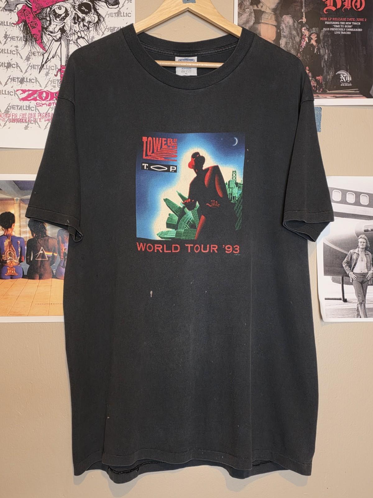 1993 Tower Of Power TOP League Of Our Own Tour Shirt/ Single Stitch/ Vintage XL Unisex T-Shirt XXXXL
