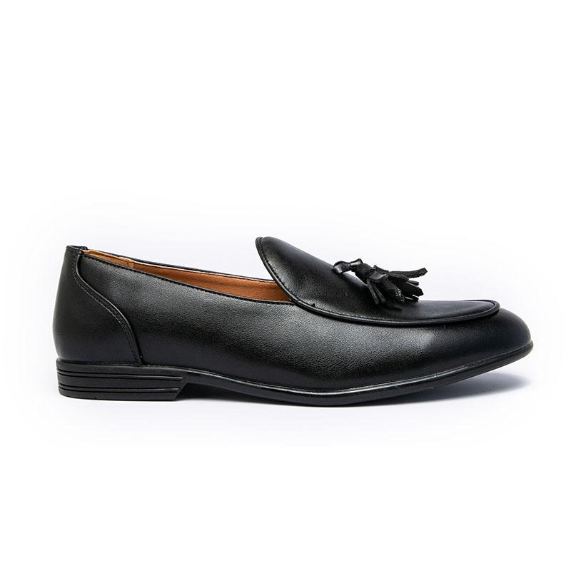 Fashion Men's Loafers Casual Leather Shoes Tassel Slip On Driving Flats Dress Shoes