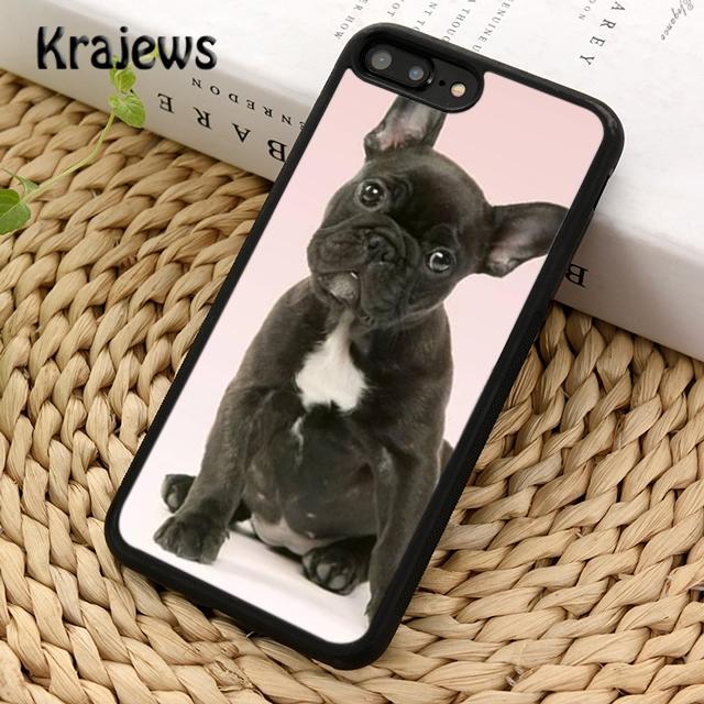 French Bulldog Silicone Soft Phone Case Cover For iPhone 17 Air 16 15 14 plus 12 13 pro max Fundas