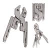 420 Edelstahl Multi-Tool Silber Outdoor-Werkzeug Robustes Multitool Zange Heimwerker