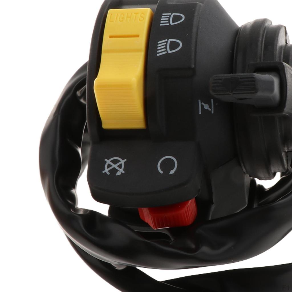 Linker Lenkerschalter 37400-09F02 Ersetzt ATV-Baugruppe 37400-27H00 für Eiger 400 2WD/4WD Lt-a400