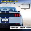 Universal US Standard Size Carbon Fiber Car License Plate Frame Cover Holder 16*32CM License Plate Frame Protection Parts License Plate Covers Frames