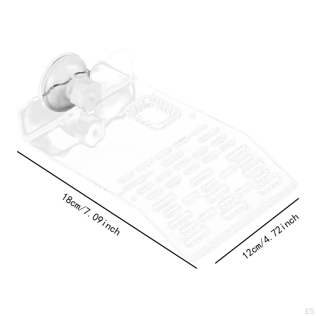 Turtle Basking Platform Acrylic Ornament Accessories Multi Purpose Reptile Resting Terrace