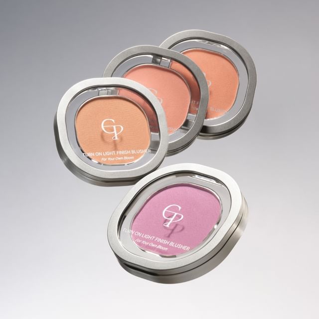 CHIPE - Turn On Light Finish Blusher - 4 Colors Peach Sunset