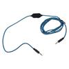 Detachable Gaming Headsets Cable for AW310H with Inline Mute and Volumes Control