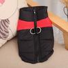 Waterproof Dog Clothes Winter Warm Vest Red S Stylish Comfortable Easy On Off Perfect for Special Occasions Doggie Coat