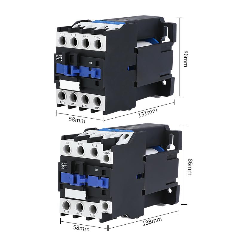 DC 24V Contactor CJX2 Series: 1210Z, 1810Z, 2510Z, 3210Z, 5011Z, 6511Z, 9511Z