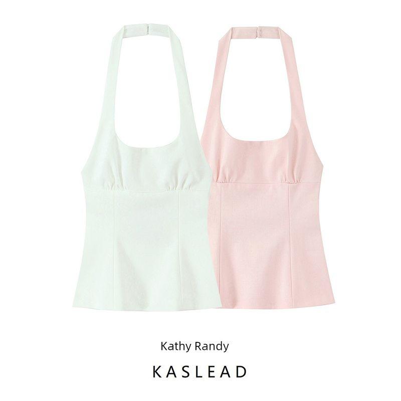 Kaslead New Women Clothes Western Style Fashion Bowknot Decoration Neck Collar Top 4772043