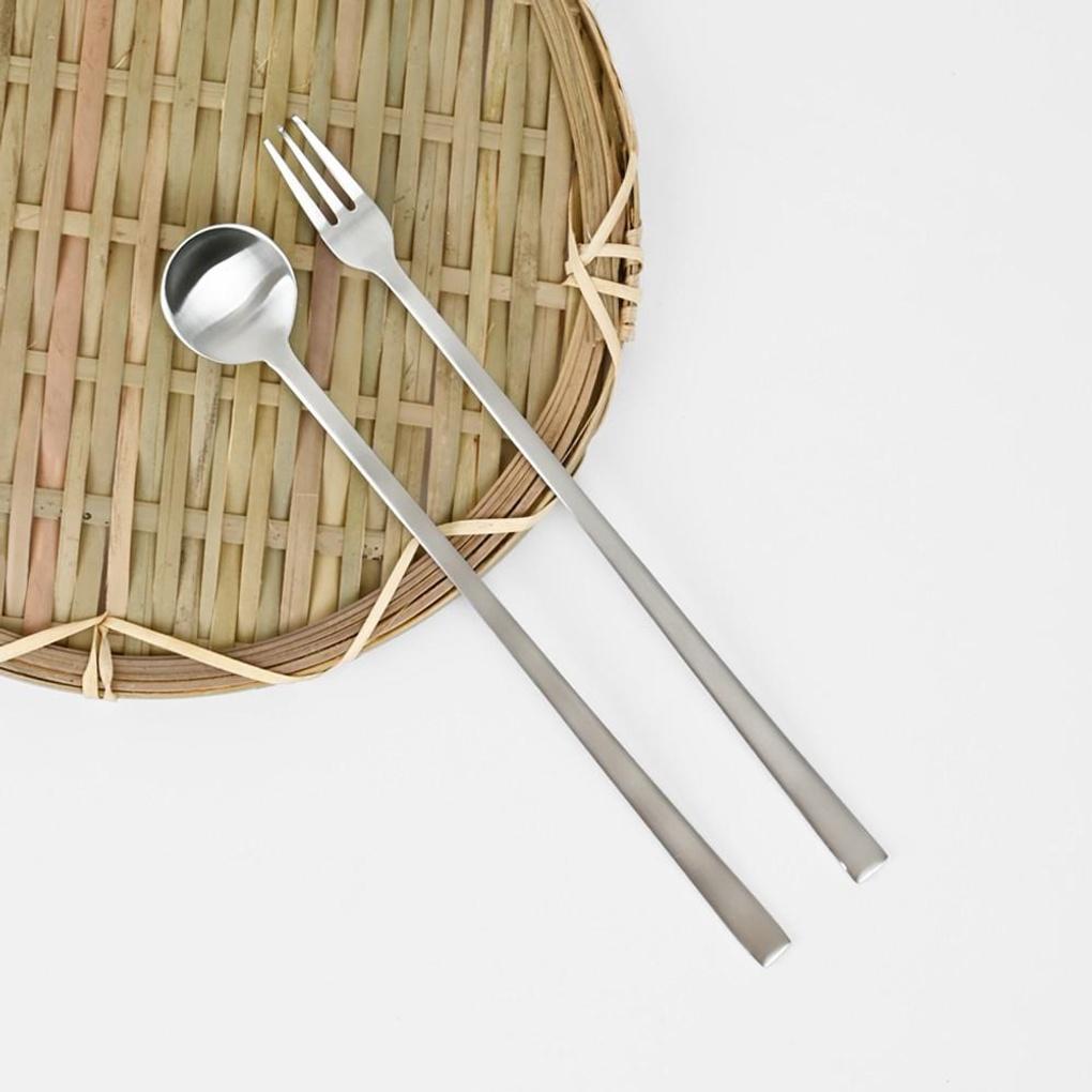 

Vienna Silver Dessert Cutlery Long Teaspoon Long Tea Fork (2 types, 1 choice)