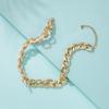 Beaded Multilayer Fashionable Necklace With Creative Alloy Pendants For Women Trendy
