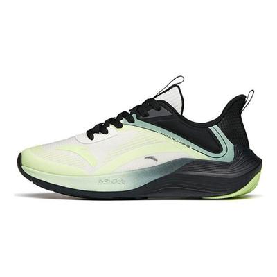 Duchi 1 Fabric Low Top Sprint Running Shoes White Green Black Men's 912325581-3