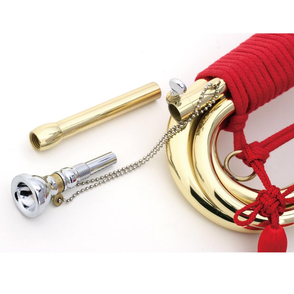 MAXTONE Trumpet Gold Lacquer 3-Wrap TB-3L