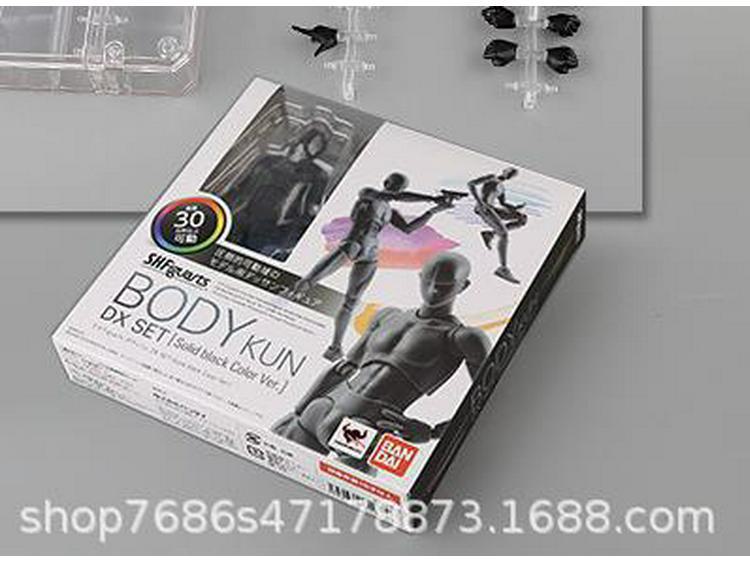 

Арт-комикс Модель руки человека для эскизов, рисования и справки - Мужская и женская шарнирная подвижная кукла SHF deluxe male чёрный