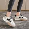 Fashion Plateforme Without Heels Platform Boots White Oxford Black Platforms Heels Hight Heels Shoes For Women Sneakers Sports